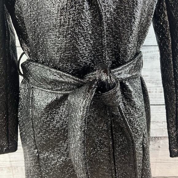 Weatherproof Vintage Women's Long Wrap Jacket w/ Belt size Small Career Church - Picture 6 of 15